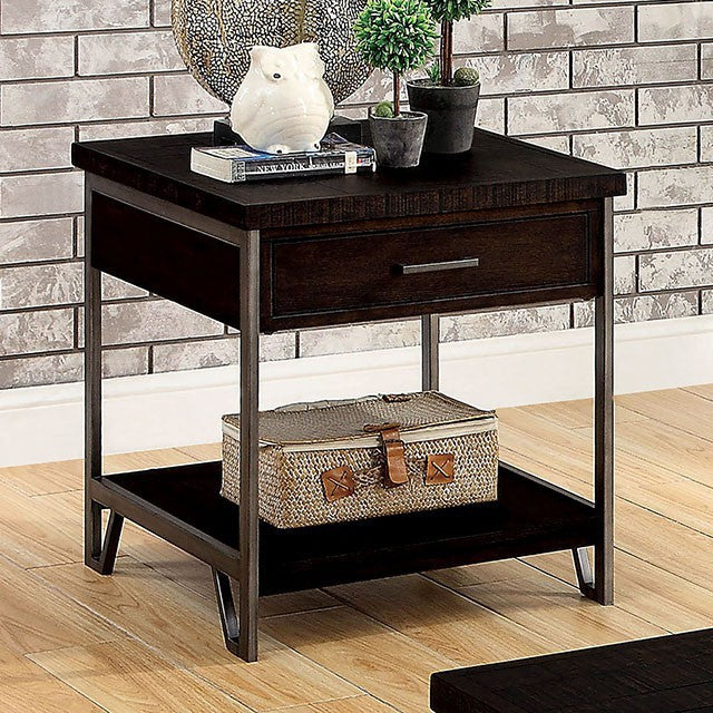 Wasta Side Table Dark Oak