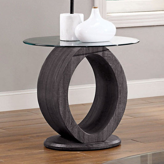 Lodia Side Table Gray