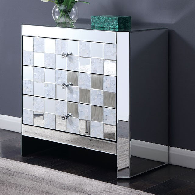 Lesedi Side Table Silver