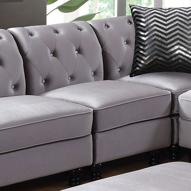 Jolanda Sectional Gray