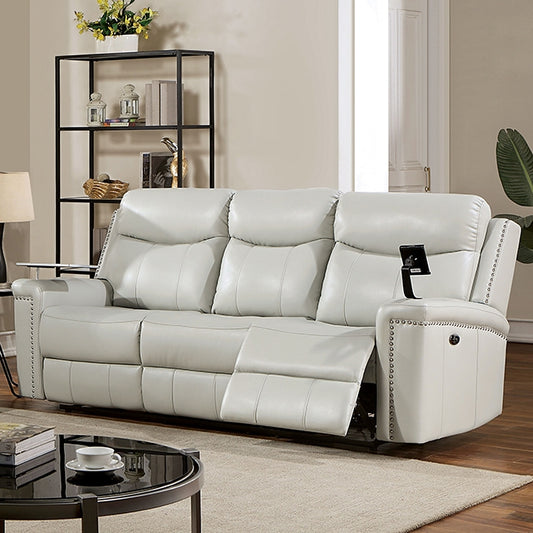 Florine Recliner Light Gray