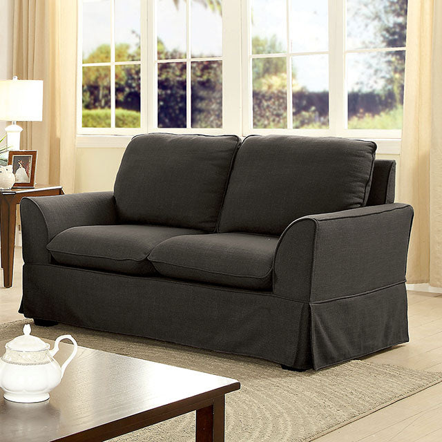 Maxine Loveseat Gray