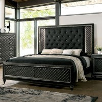 Demetria Bed Metallic Gray