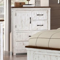 Alyson Chest Distressed White