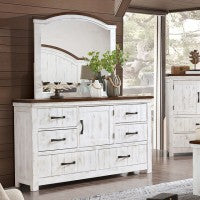 Alyson Dresser Distressed White