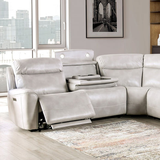 Edmondus Sectional Light Taupe