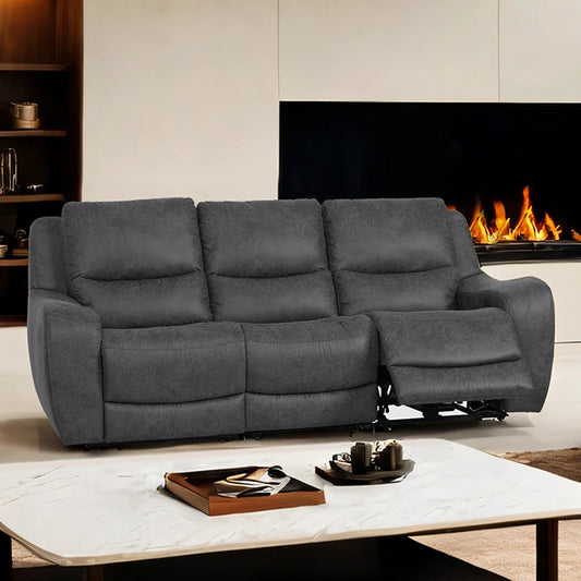Demetrius Recliner Dark Gray