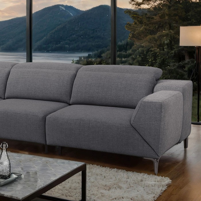 Melancton Sectional Dark Gray