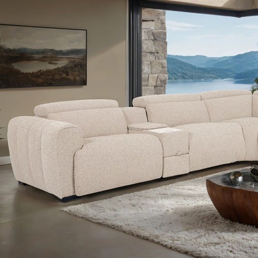 Thaddea Sectional White