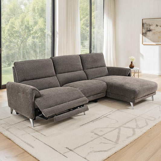 Brande Sectional Brown