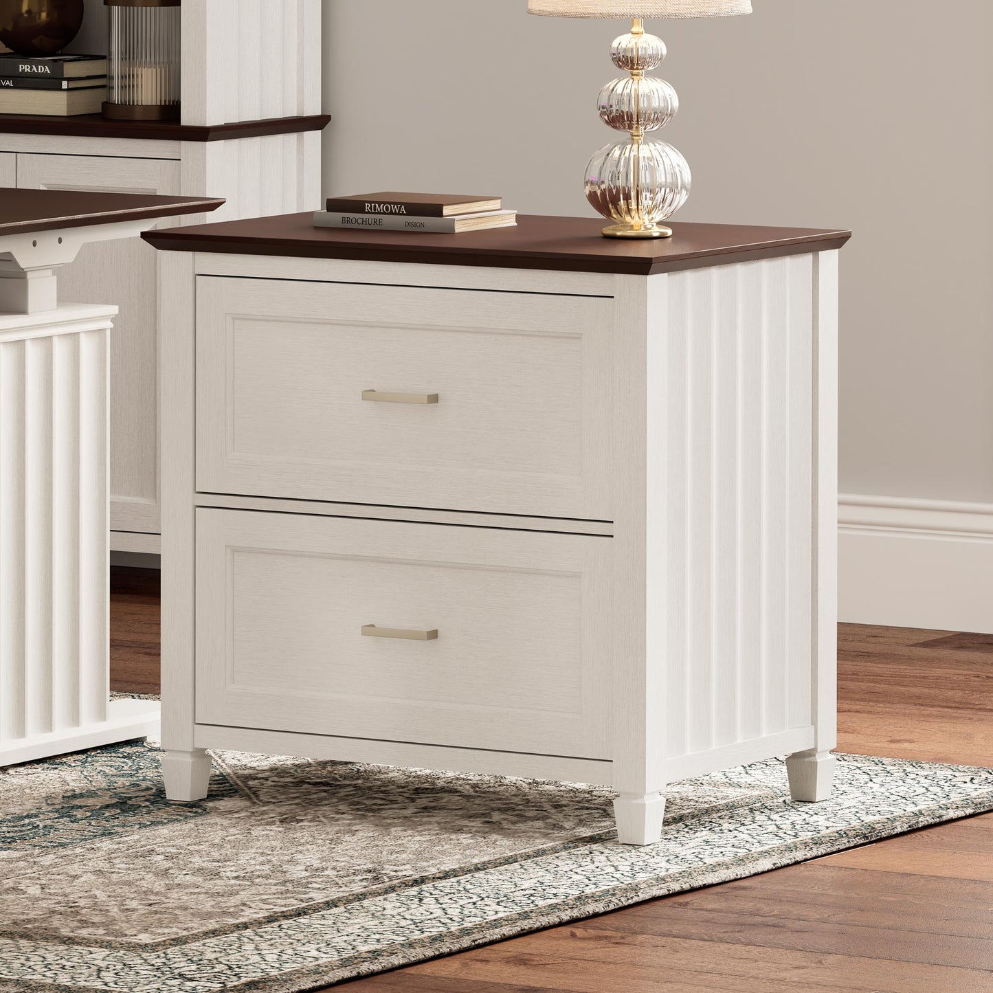 Ark ES, 29" File Storage Cabinet, White
