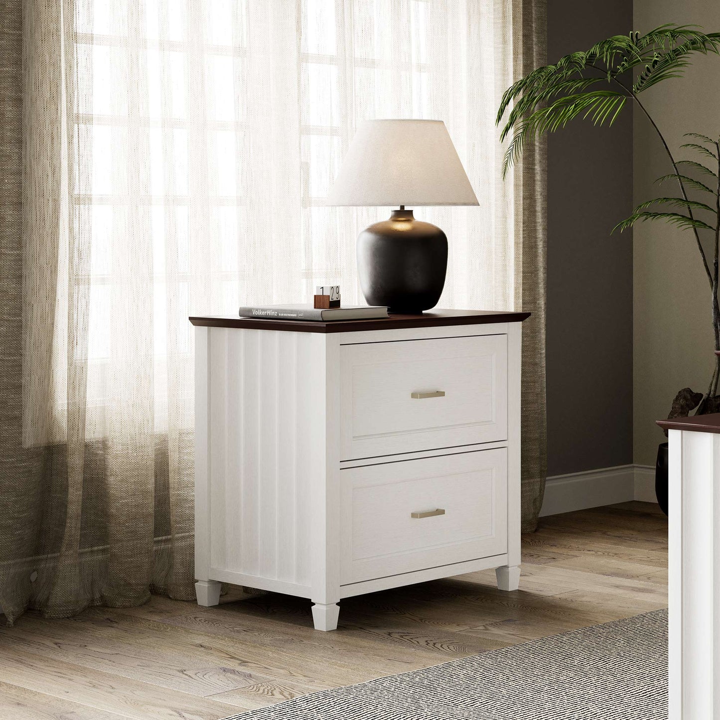 Ark ES, 29" File Storage Cabinet, White