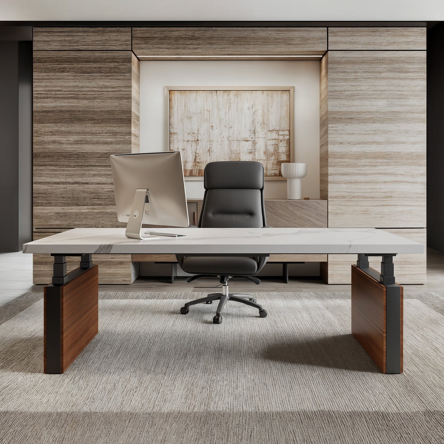 Zen Pro Executive Standing Desk (86"x39")