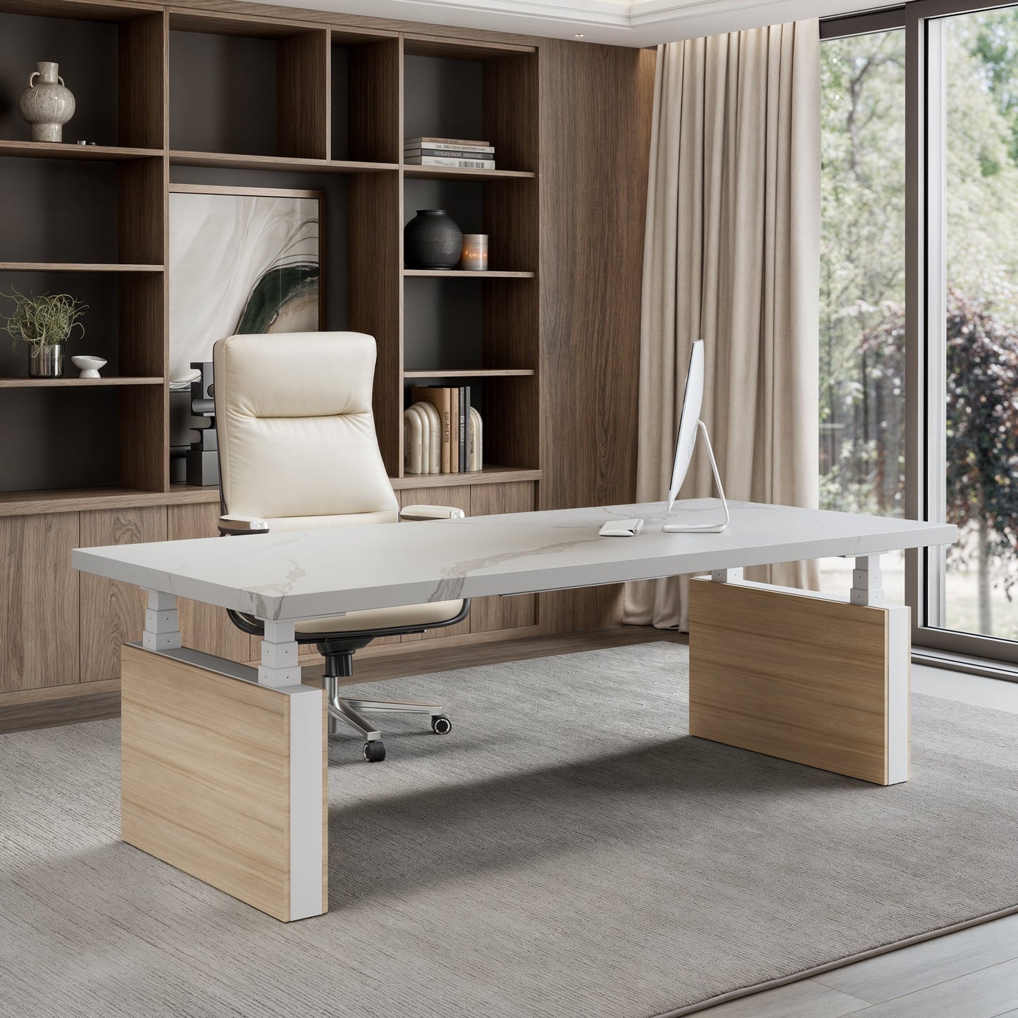 Zen Pro Executive Standing Desk (86"x39")