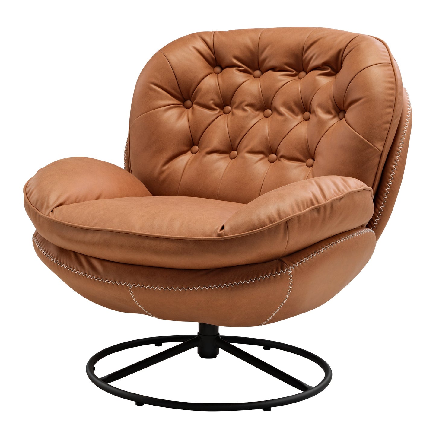 Camden, Modern Swivel Lounge Chair