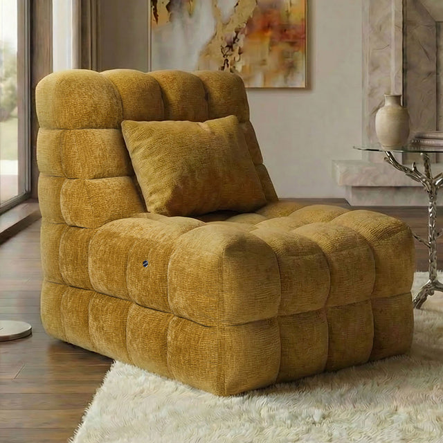 Kamili Massage Chair Yellow