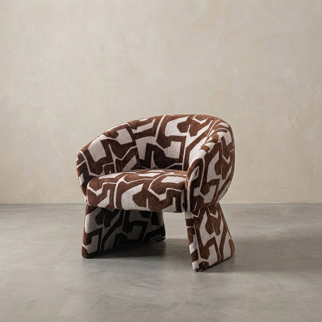 Barlo Chair Geo Mocha