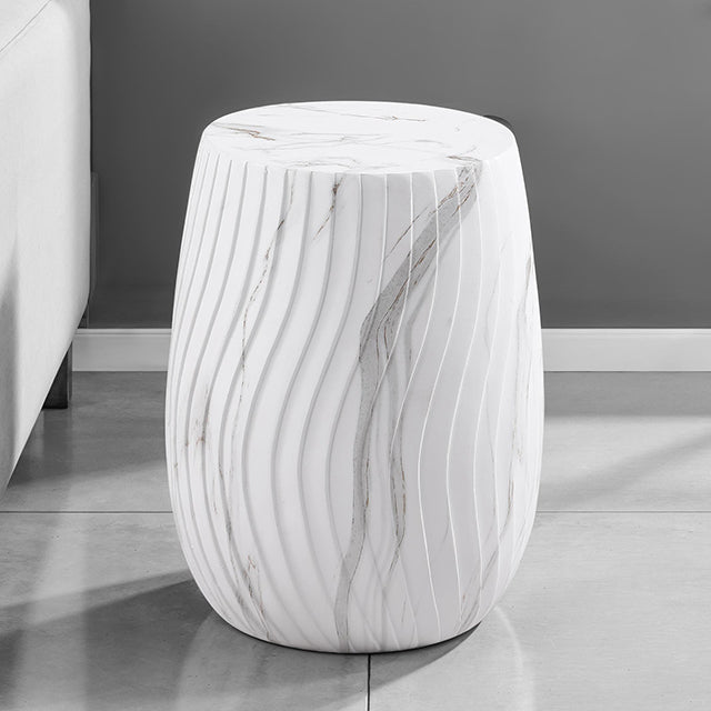 Fresco Side Table White