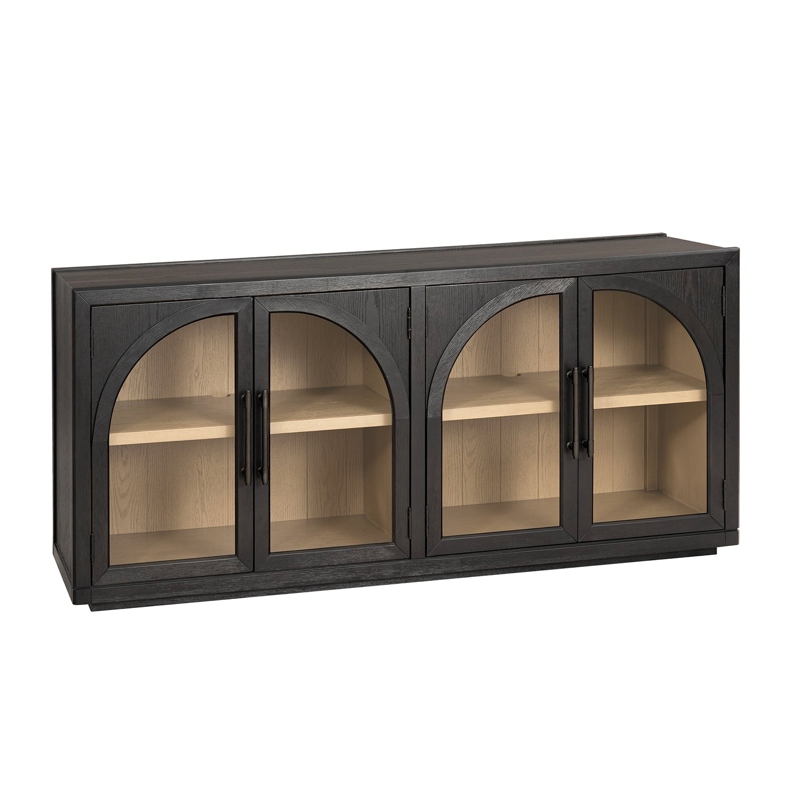 Clements Server-Buffet (Black) - FM-AC8030BK-WB-1