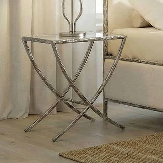 Vilna Side Table Gunmetal