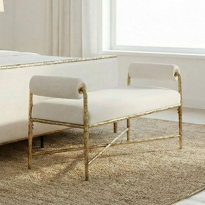 Vilna Bench Bench Matte Gold