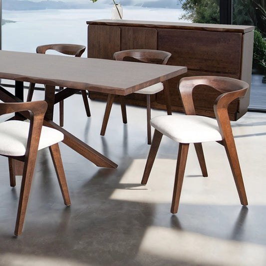 Logstor Dining Table Dining Table Rich Walnut
