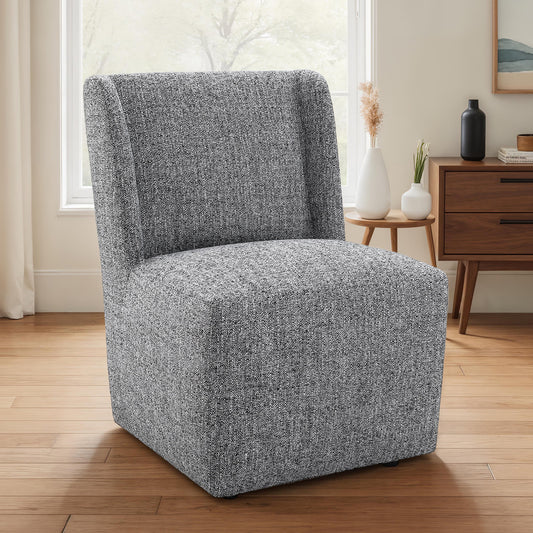 Fede Dining Chair Pewter Gray