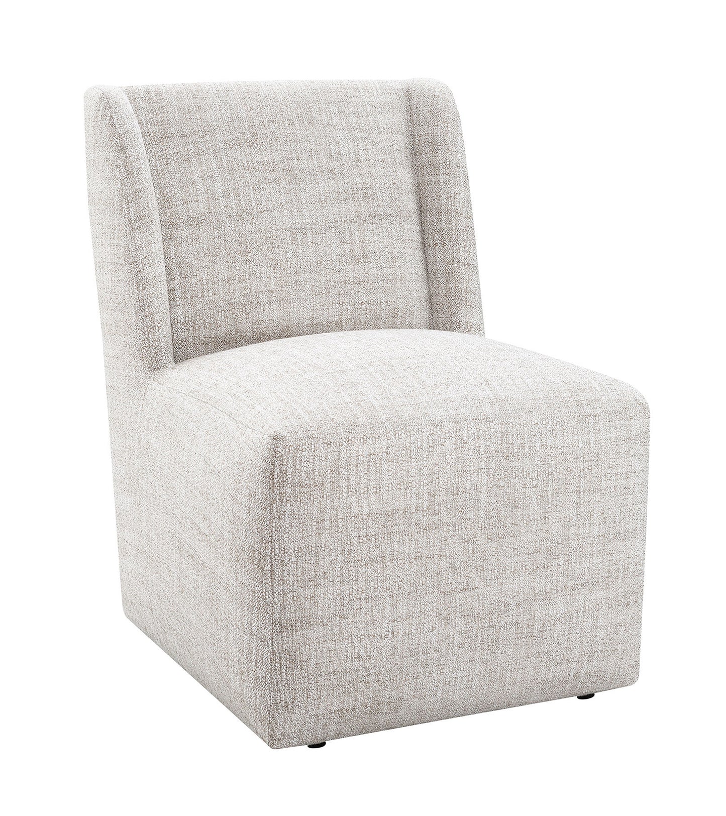 Fede Dining Chair Ginger Brown - White Background Front
