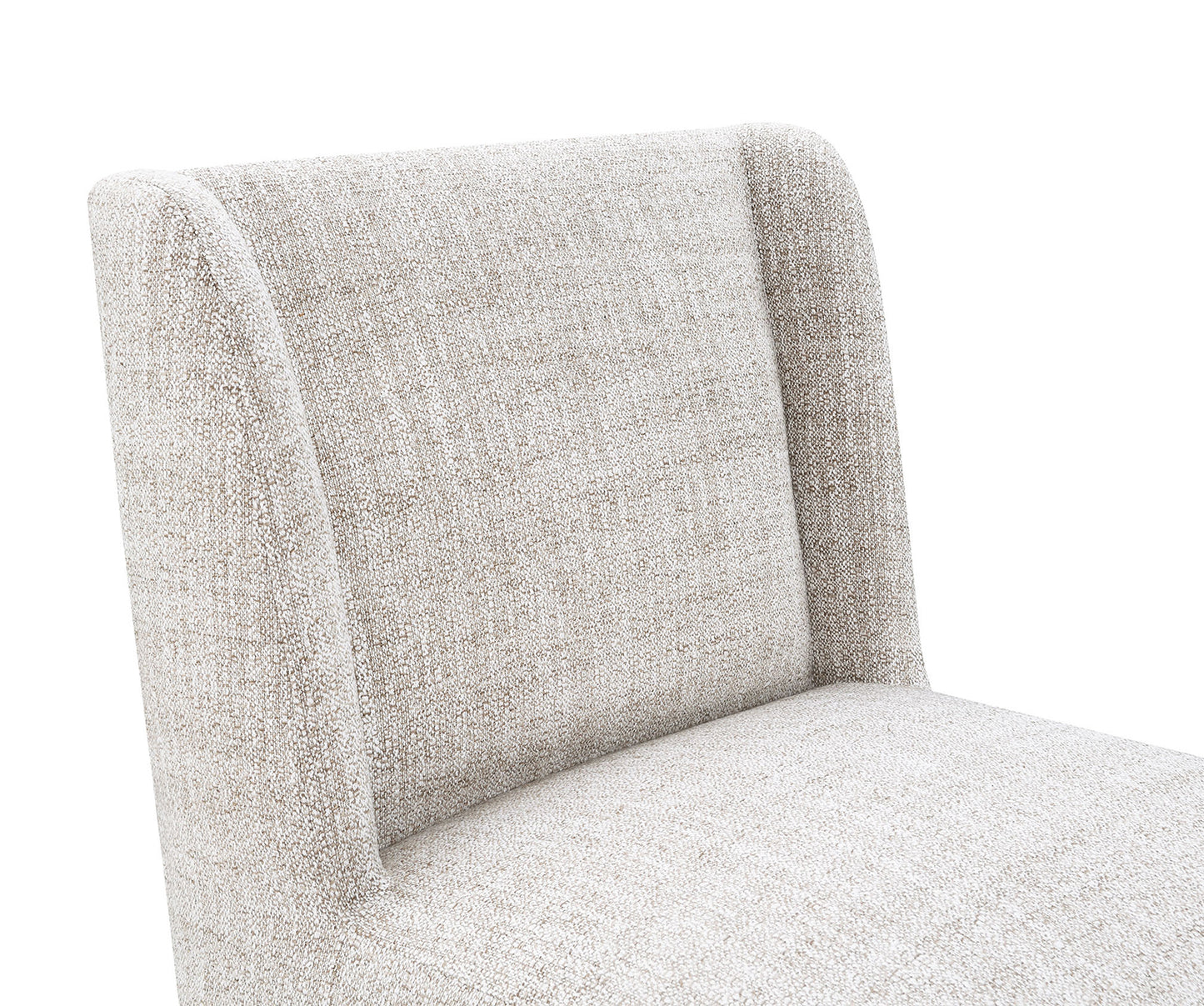 Fede Dining Chair Ginger Brown - White Background Side