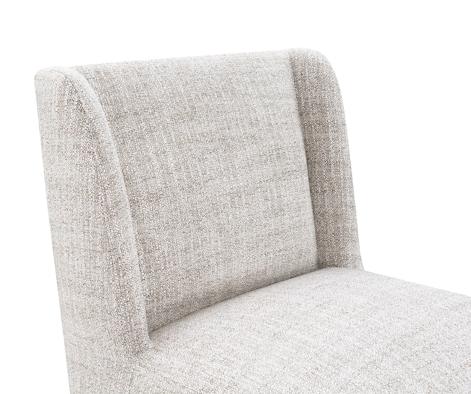 Fede Dining Chair Ginger Brown - White Background Side