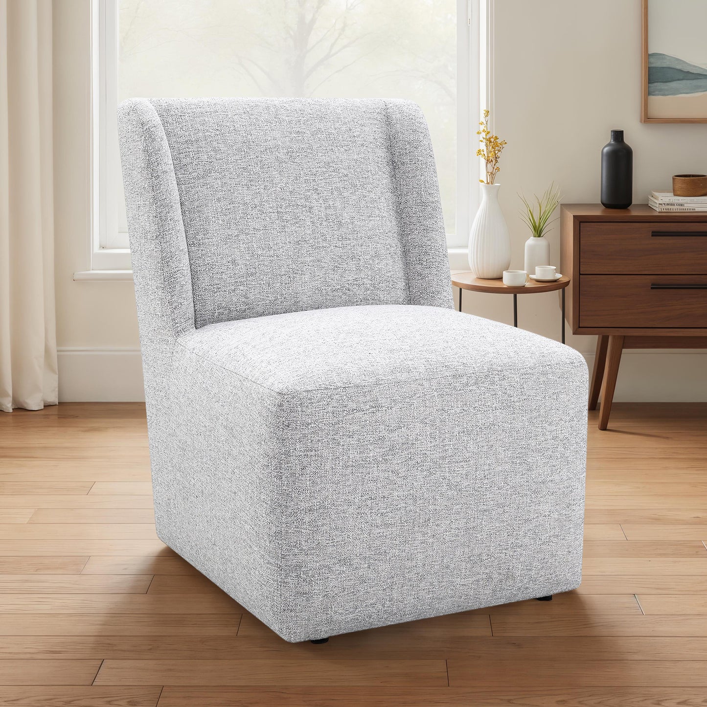 Fede Dining Chair Feather Gray