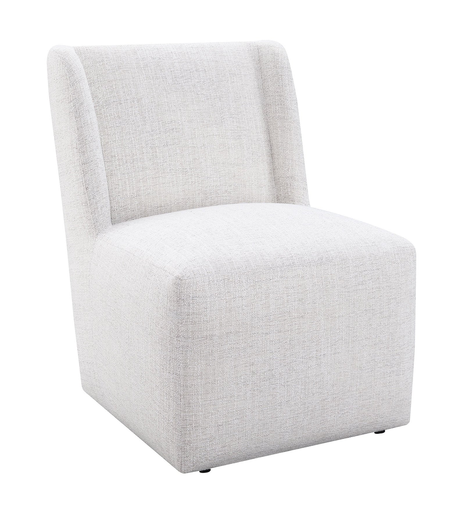 Fede Dining Chair Pristine White - White Background Front