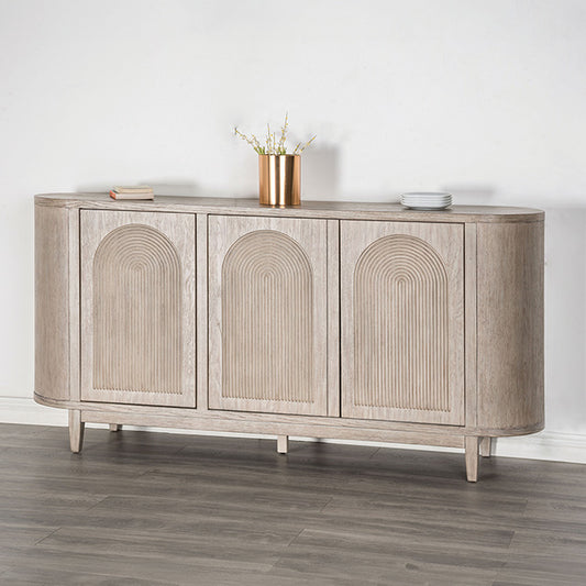Sterling West Server-Buffet White Oak