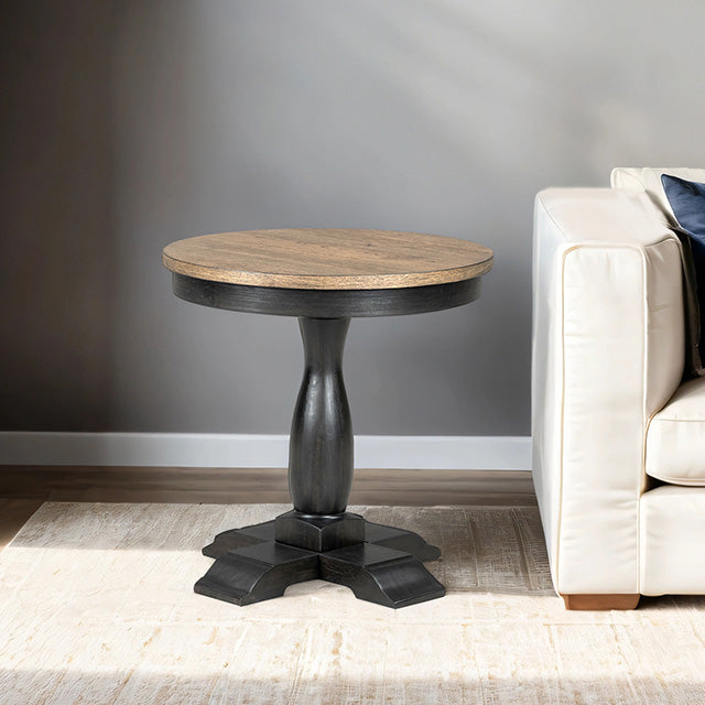Neue Mills Side Table Weathered Black