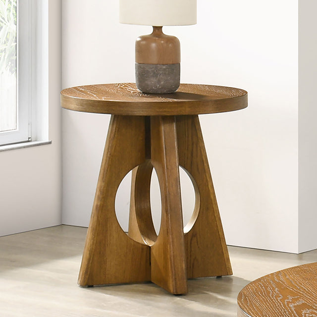 Olgod Side Table Walnut