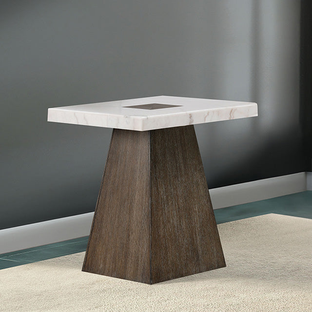 Grasten Side Table Dark Walnut