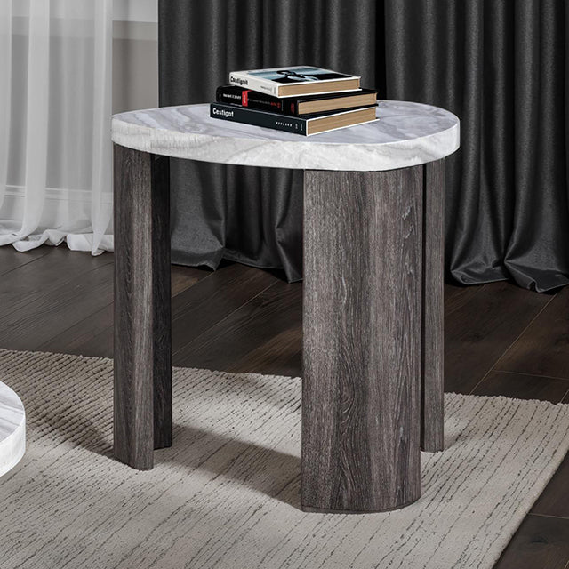 Levis Side Table Gray