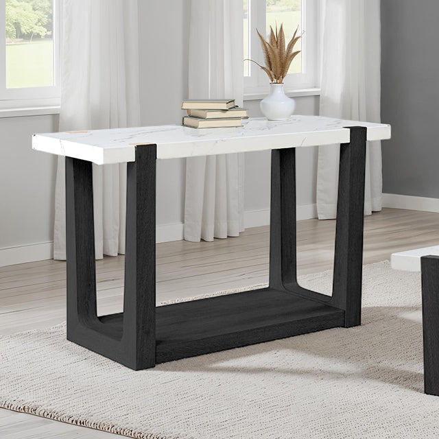 Sundbry Console Table White