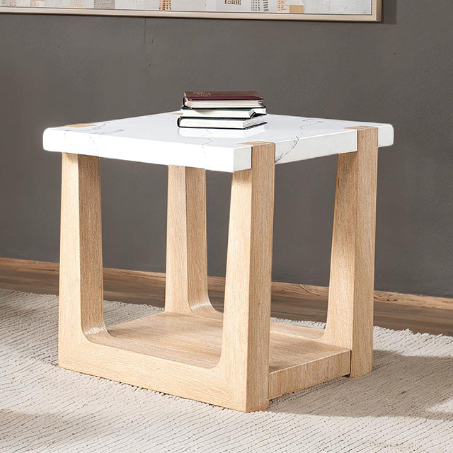 Sundbry Side Table White
