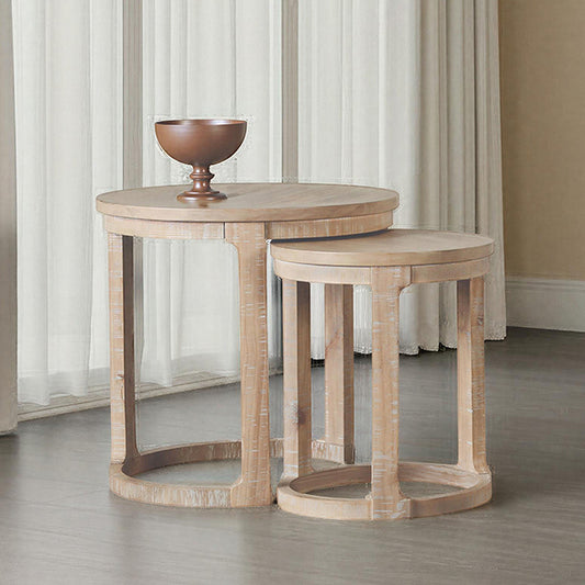 Hickory Side Table Natural