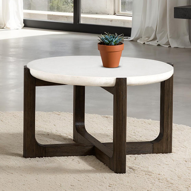 Vellara Coffee Table Dark Walnut