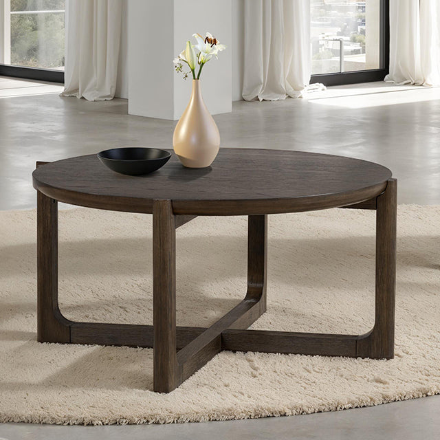 Vellara Coffee Table Dark Walnut