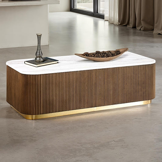 Virden Coffee Table Brown