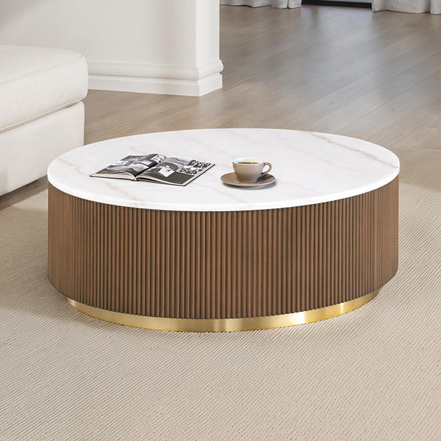 Virden Coffee Table Brown