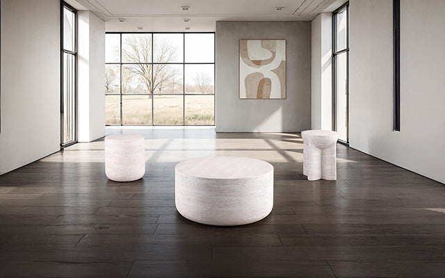 Balma Side Table Off-White