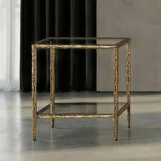 Helma Side Table Matte Gold