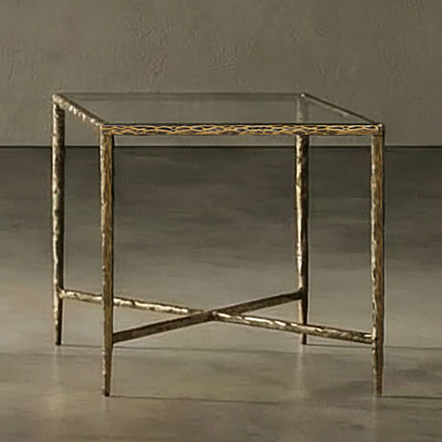 Terva Side Table Matte Gold