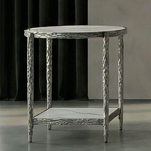 Kerna Side Table Gunmetal