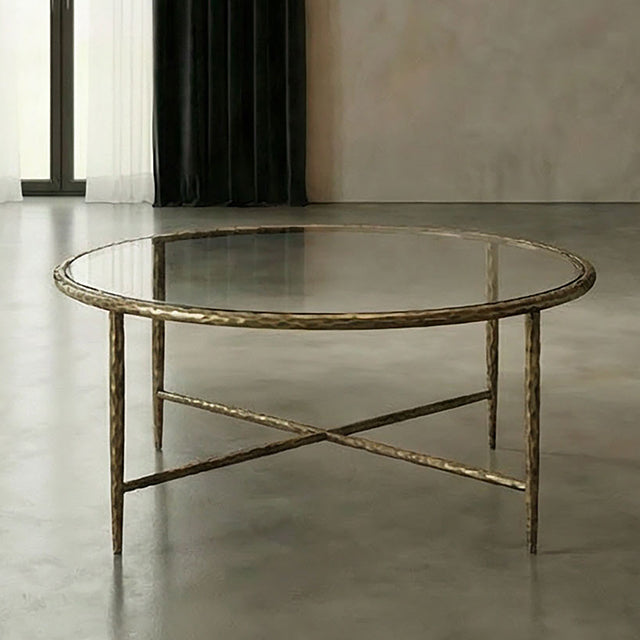 Talva Coffee Table Matte Gold