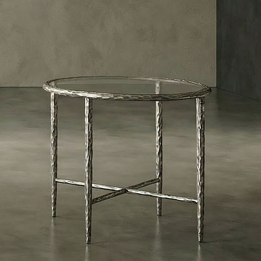 Talva Side Table Gunmetal